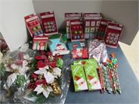 Assorted Christmas Novelties - Floral Sprays