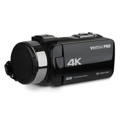 Vivitar 4K Wi-Fi Camcorder  18x Zoom  3 IPS
