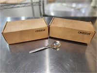 New Oneida Paradox Bouillon Spoon X 48