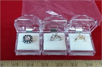 Ring Lot with Cases size 5