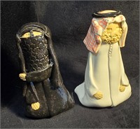 Ceramic Arabic Couple figurines