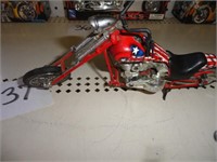 1:12 scale custom chopper bike