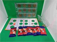 7x Sealed McDonald's Packs + Coin Set With Holder