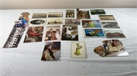 Vintage post cards and other cards