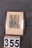 J Andre Smith Etching Of Venice Original -
