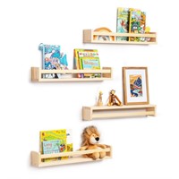 Fun Memories Nursery Book Shelves - Rustic