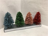 (8x bid) Threshold 4pk Bottle Brush Trees