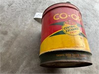 Co-op 5 Gallon can