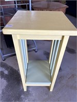 Yellow side table