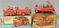 TWO MODERN TOYS JAPAN FIRE AUTOS