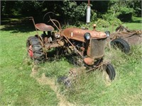 Vintage Farmall  Shows Rust and Wear