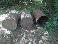 55 Gallon Drums, Sheet Metal, Old Tractor Parts,
