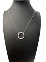 Quality 1.00 ct VS Lab Diamond Circle Necklace