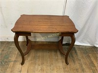 WOODEN FOYER TABLE