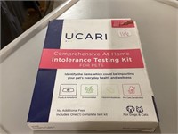 Ucari intolerance testing for pets