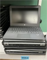 29 Zebra Decal HP Chromebook & 7 Dell Laptop