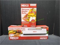 Nesco Classic Vacuum Sealer & Vacuum Sealer Rolls