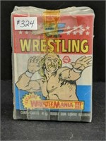 1986 Wrestle Mania lll Complete Wrestling Card Set