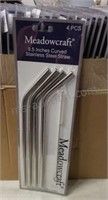 24 packs of stainless steel straws