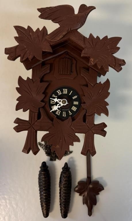 NICE AS IS GERMAN BLACK FOREST CUCKOO CLOCK