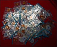 (50) 1964 Lincoln Cents in Orig Cellophane