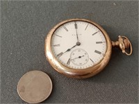 1909 Elgin pocketwatch 15j grade 312 size 16s