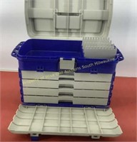 New Plano fishing tackle box