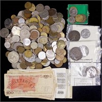 World Coins, Currency, and Some Tokens