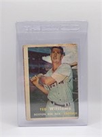 1957 TOPPS TED WILLIAMS CARD