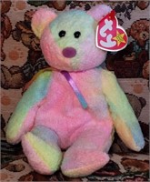 Groovy the (Tie-Die) Bear - TY Beanie Baby