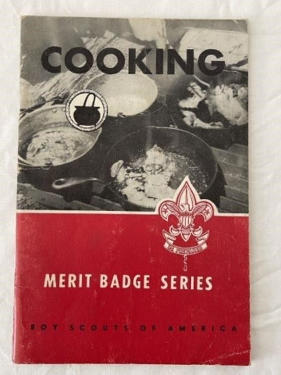 1963 Cooking Merit Badge Book