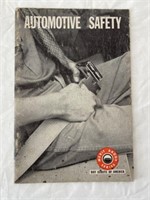 1969 Automotive Safety Merit Badge Book