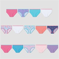 Hanes Girls' 14pk Briefs - Colors May Vary 16