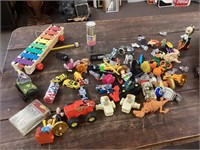 Lot of children’s toys