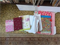 Assortment of notepads (Main room)