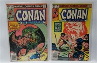 Marvel Comics Conan The Barbarian Issue 104 & 109