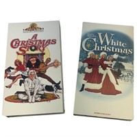 VHS Tapes  "A Christmas Story" & "White Christmas"