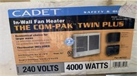 Cadet In-Wall Fan Heater