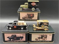 Harley-Davidson Diecast Dime Bank Cars