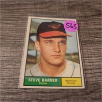 1961 Topps Steve Barber