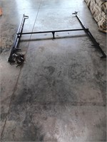 Bed frame  with wheels 70 x 56