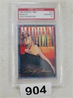 MARILYN MONROE GRADED CARD