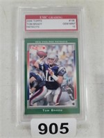 TOM BRADY GRADED CARD