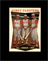 1960 Topps #352 Cincy Clouters VG to VG-EX+