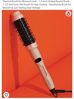 Thermal Brush for Blowout Look