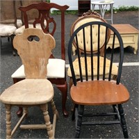 4 Miscellaneous Chairs