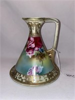 HAND PAINTED NIPPON PITCHER