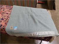 KENWOOD WOOL BLANKET: 73" X 84"