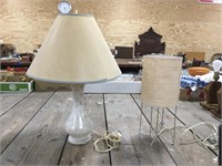 Two Mid Century Lamps