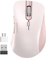 Wireless Mouse, 2.4G Silent Computer Mice with